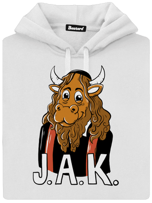 Jak dámská mikina klokanka White