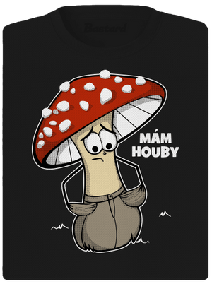 Mám houby dámské sportovní tričko Black