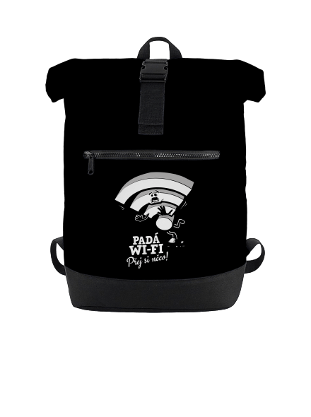 Padá wi-fi batoh Black