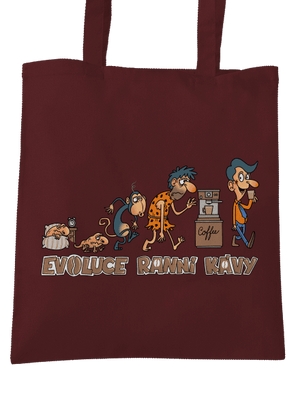 Evoluce ranní kávy taška Chocolate
