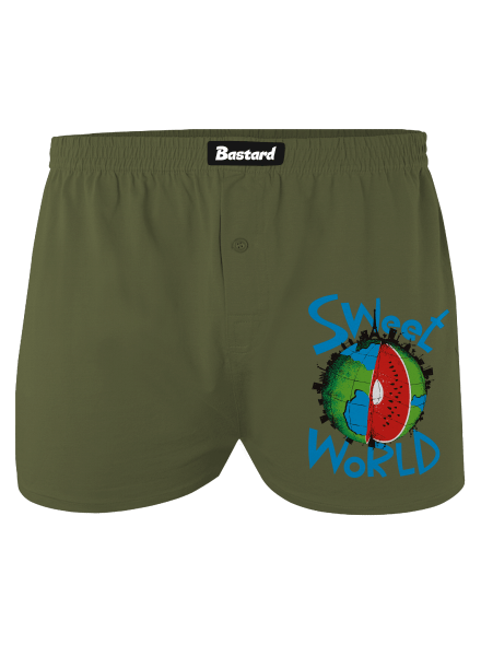 Sweet World pánské trenky Khaki