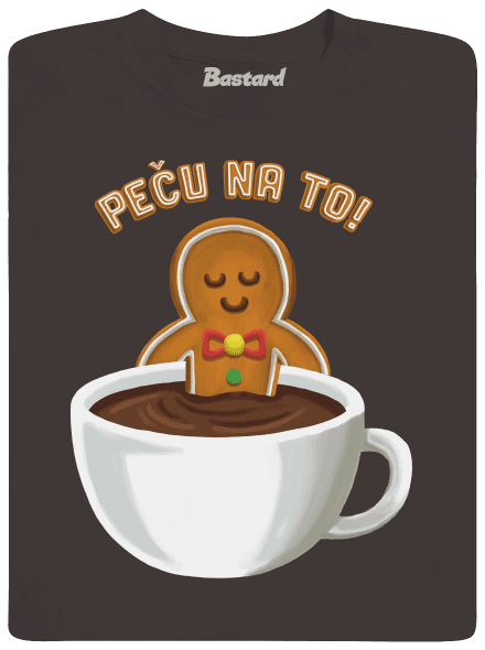 Peču na to! pánské dlouhý rukáv Bear Brown