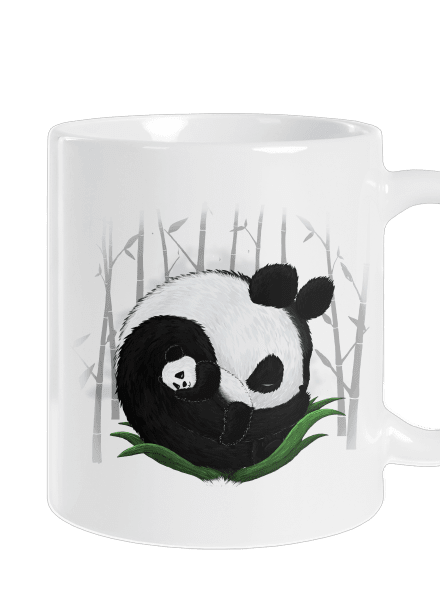 Dvě spící pandy klasický hrnek White