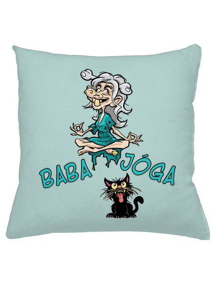 Baba Jóga polštář Pastel Blue