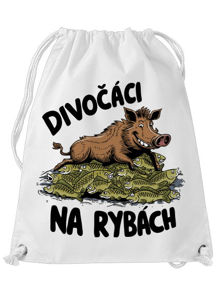 Divočáci na rybách vak White