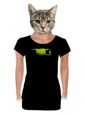 dámské tričko s lemem