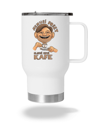 Nemusí pršet kafe termohrnek White