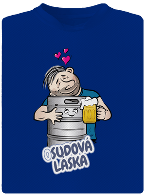 Osudová láska pánské sportovní tričko Royal Blue Mal