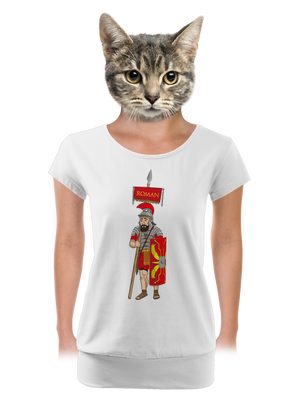 dámské tričko s lemem