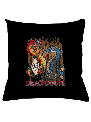 Dračák polštář Black