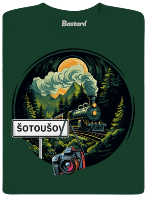 Šotoušov pánské dlouhý rukáv Bottle Green