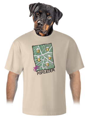 unisex tričko oversized