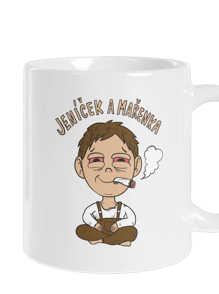 Jeníček a mařenka klasický hrnek White
