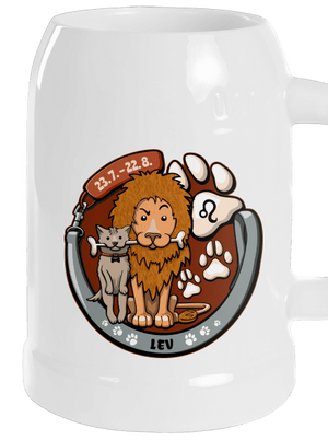 Psí horoskop: Lev půllitr White
