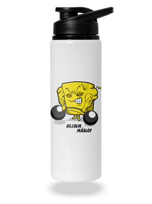 Nejsem máslo lahev na vodu White