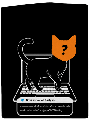 Kočka na klávesnici dámská mikina na zip Black