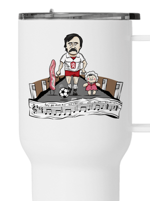 Fotbalová legenda termohrnek White