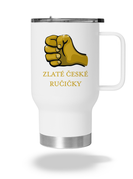Ručičky termohrnek White