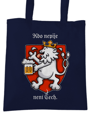 Kdo nepije, není Čech taška French Navy