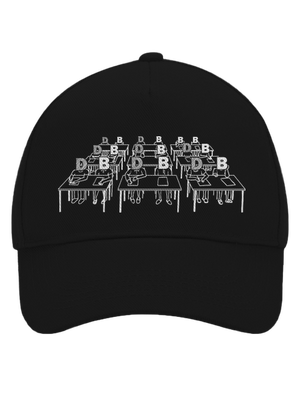 Cimrman: Debil, blbeček kšiltovka baseballka Black