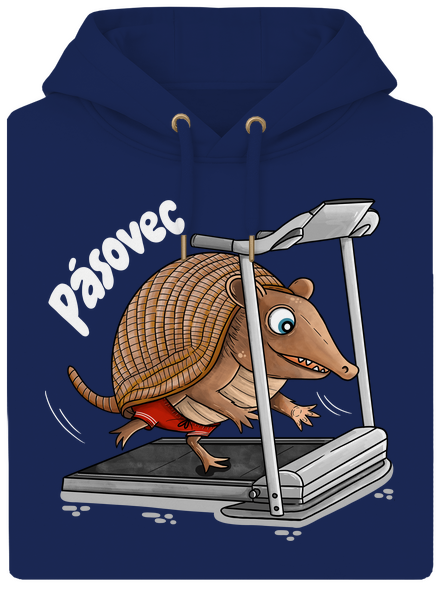 Pásovec unisex mikina premium Navy