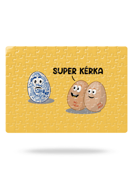 Super kérka puzzle White