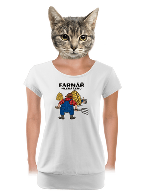 dámské tričko s lemem