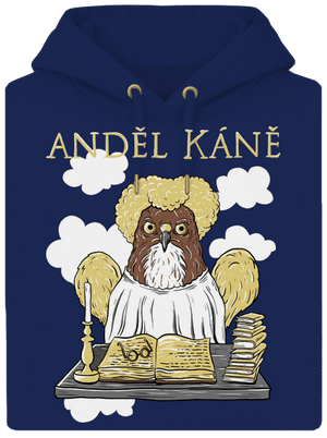 Anděl Káně unisex mikina premium Navy