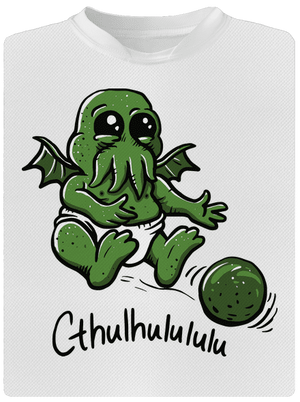 Cthulhululu dětské sportovní tričko White