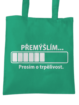 Přemýšlím taška Mint