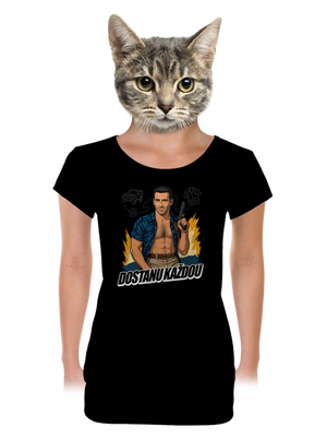 dámské tričko s lemem