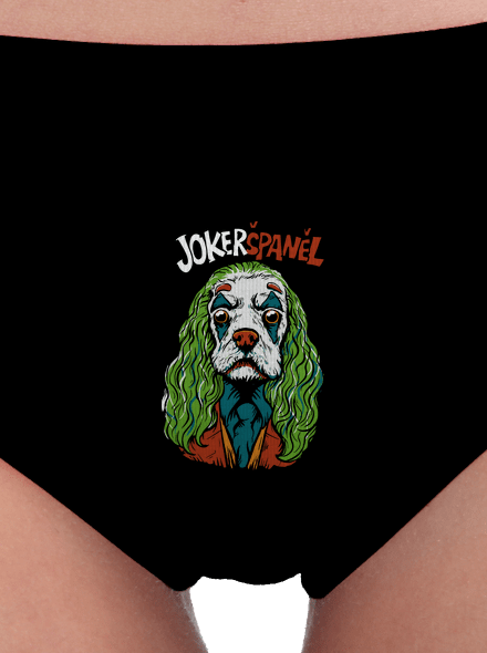 JokerŠpaněl dámské kalhotky Black