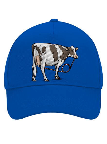 Cow drink kšiltovka baseballka Bright Royal