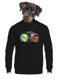 unisex mikina bez kapuce