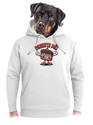 Deserte mě unisex mikina premium Snowwhite