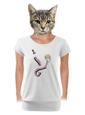 dámské tričko s lemem