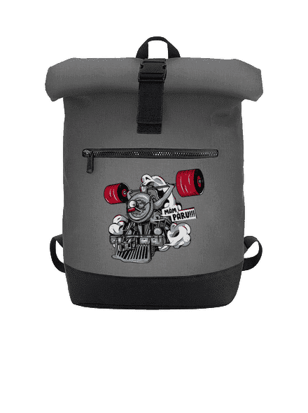Lokomotiva batoh Grey Marl