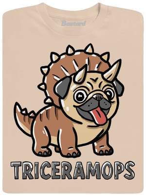 Triceramops pánské tričko Sand