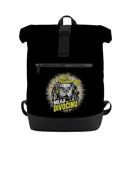 Miluji divočinu batoh Black