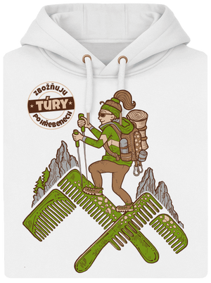 Turistka unisex mikina premium Snowwhite