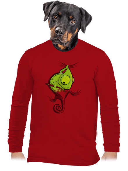 Zmizík pánské dlouhý rukáv Red