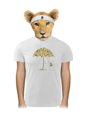 Radost z podzimu dětské sportovní tričko White