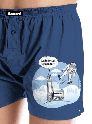 Lyže pánské trenky Blue