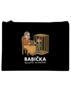 Babička hlídačka taštička Black