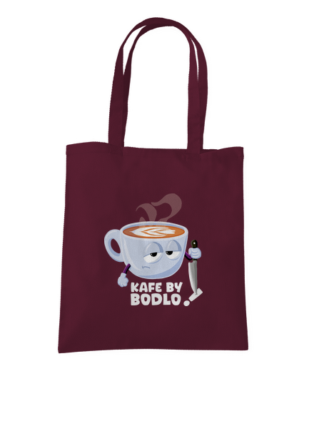 Kafe by bodlo taška Burgundy