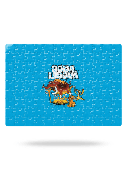 Doba libová puzzle White