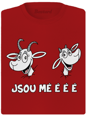 Kozy Jsou méééé dámské sportovní tričko Red Mal