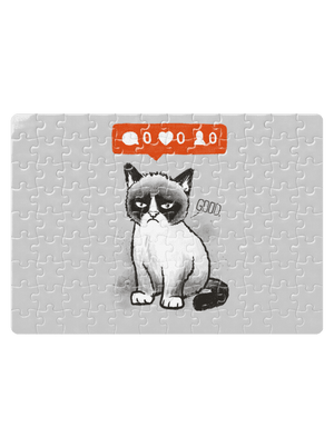 Grumpy puzzle White