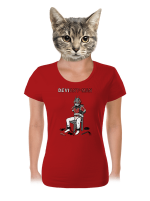 DeviAnt-man dámské tričko Red Mal