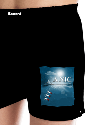 Tit a nic pánské trenky Black